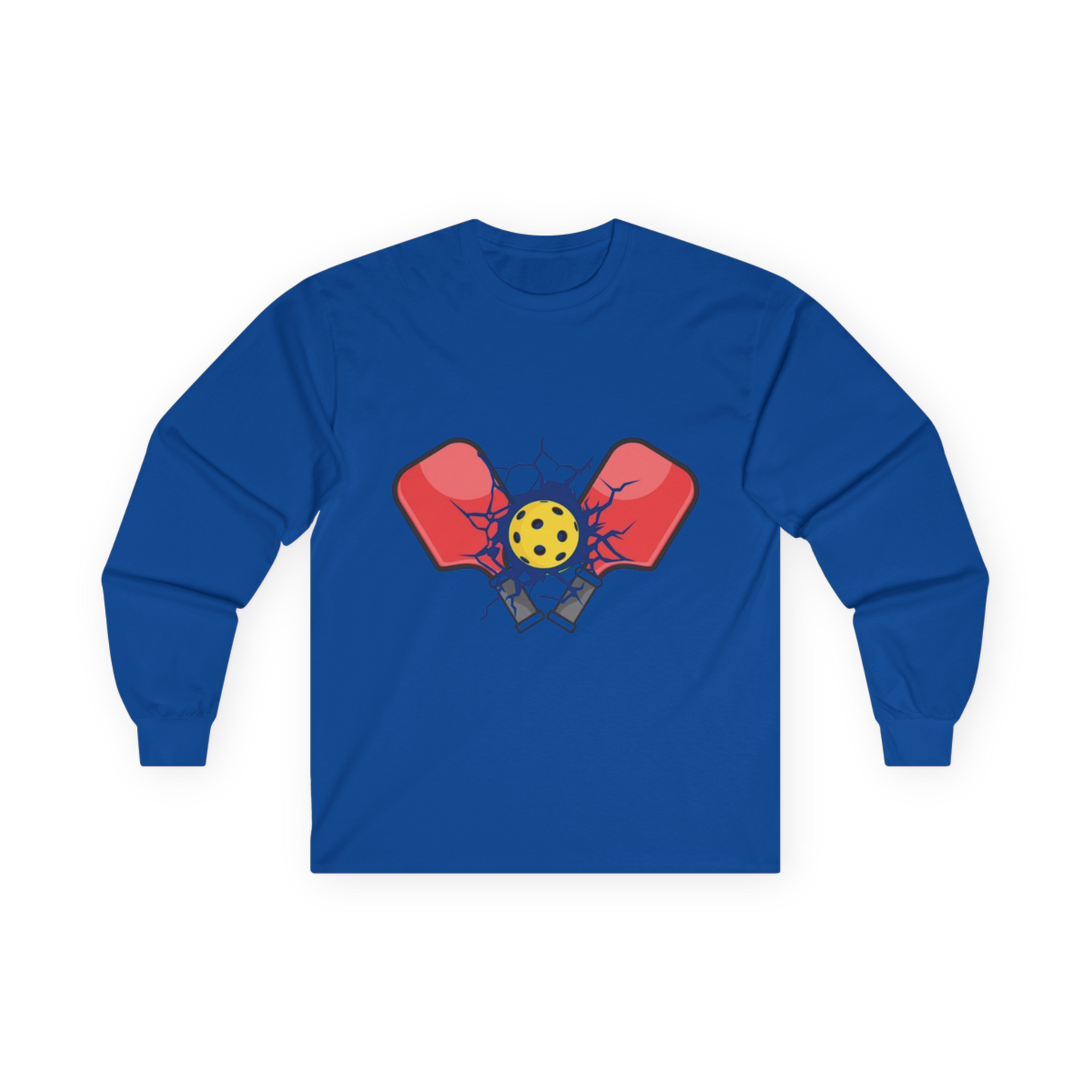 Pickle Ball Long Shirt - Royal Blue